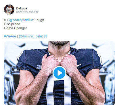 Penn State Football's Dominic DeLuca Given No. 0 Jersey